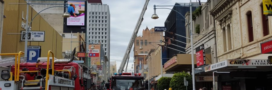 Drones in firefighting
